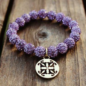 *SALE!* EMERSON PURPLE RUSTIC CUFF BRACELET